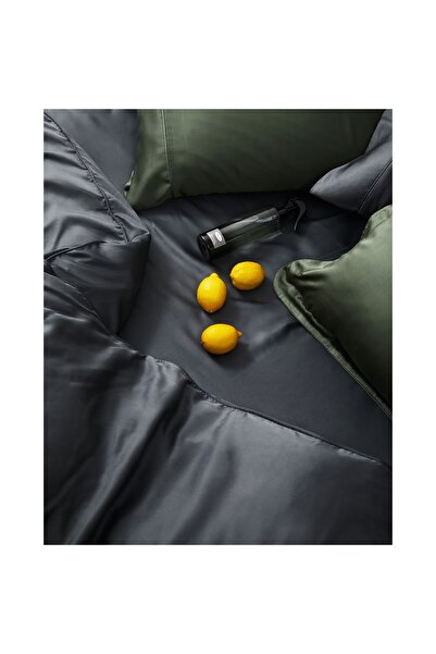 Linens X Tencel ™ Lyocell King Duvet Cover Anthracite