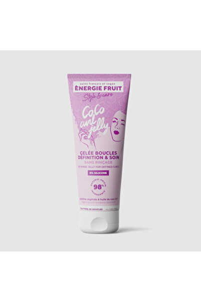 Energie Fruit Gel fără clătire, pentru bucle definite, cu ulei de cocos, 200 ml