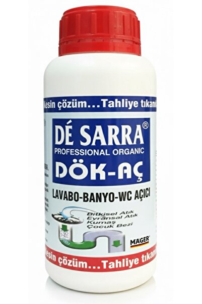 De Sarra Lavabo ve Gider Açıcı Dê Sarra Dök-Aç 2 kg ( Orjinal Gerçek Ürün )