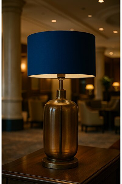 Lampada Elenore Eskitme Kaplama Bal Cam Abajur - Laci