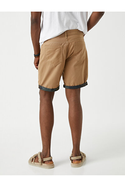 Koton Gabardénové šortky s maskovacím vzorem uvnitř