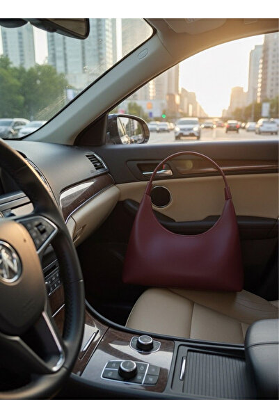 Elory Grace Women's Burgundy Shoulder Bag – Handbag, Mira Model Special Cut