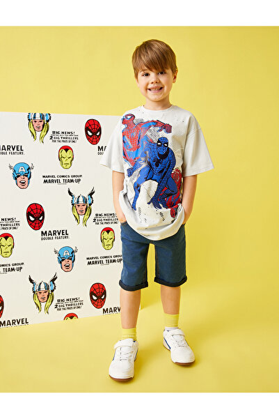 Koton شورت دينم أساسي من القطن