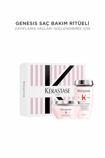Kerastase Genesis Koparak Dökülme Karşıtı Saç Bakım Seti Şampuan 250ml Saç Maskesi 200ml
