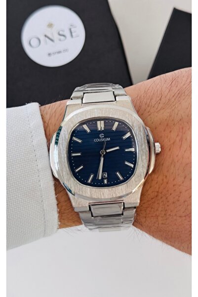 Coliseum ÇELİK SAAT AKTİF TAKVİM SU GÇMZ