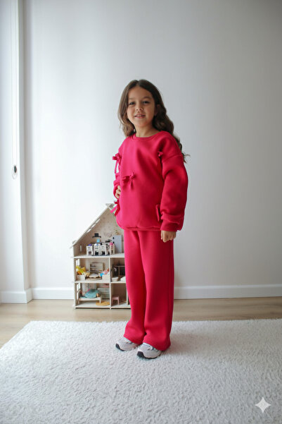 jeliboomkidswear Σετ αθλητικής φόρμας για κορίτσια Jeliboom - 3 νήματα με ριγέ