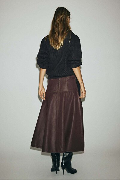 H&M A-line denim skirt