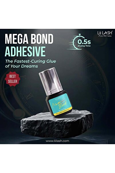 Lİİ LASH MEGA BOND 0.5 SN SİYAH İPEK KİRPİK YAPIŞTIRICI