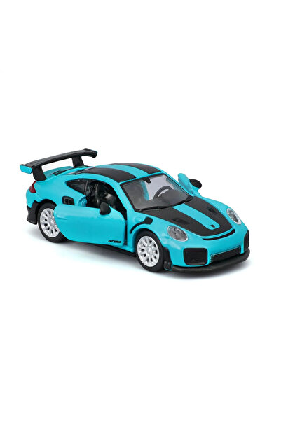 Maisto Masinuta metalica Speed Icons Porsche 911 GT2 RS Miami Blue, scara 1 la 64 (Albastru)
