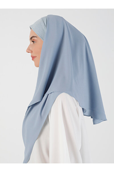 Ecardin Bebe Mavisi Simli Креп Шаль - Rahat Kesim - St 098