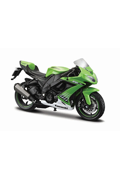 Maisto METAL MOTORCYCLE WITH STAND SPECIAL EDITION KAWASAKI NINJA ZX 10R 1 TO 18 SCALE