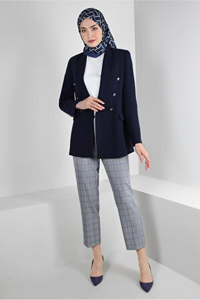 Alvina سترة بليزر ذات طية صدر السترة 43843