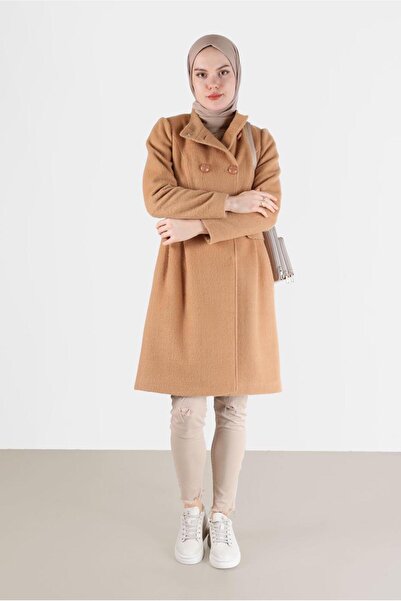 Alvina DÜĞMELİ CEPLİ KABAN 90253