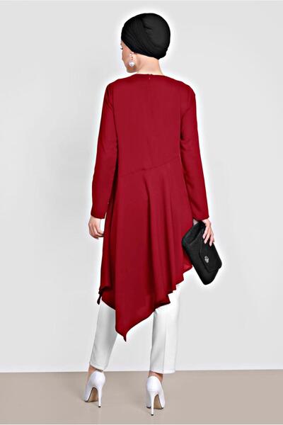 Alvina 4250 Model Asymmetrical Cut Tunic