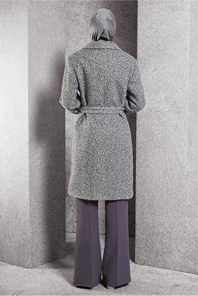 Alvina Поясний пальто з деталями 90556