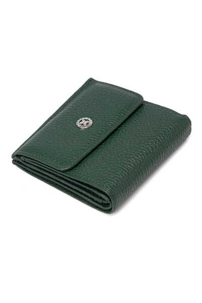 Tergan Green Genuine Leather Women's Wallet - S1Cb00005627-I5T