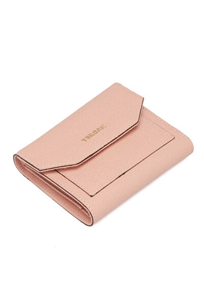 Tergan Pink Genuine Leather Women's Wallet - S1Cb00005809-S2E