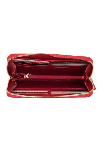 Tergan Red Genuine Leather Women's Wallet - S1Cb00005800-L8G