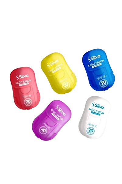 Silva Kağıt Sabun 20li 5 Paket Toplamda 100 Yaprak