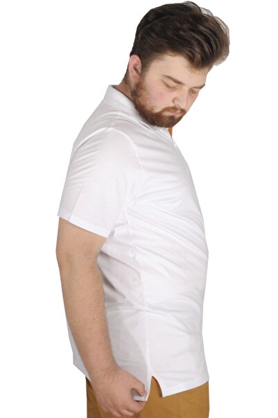 ModeXL Polo T-shirt Lycra Zippered Collar - 21029