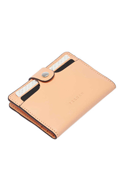 Tergan Powder Genuine Leather Unisex Credit Card Holder - S1Kk00001653-T3K
