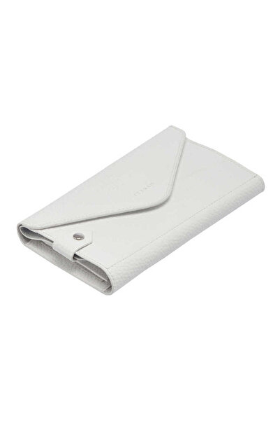 Tergan Beyaz Hakiki Deri Kadın Cüzdan - S1CB00005811-B69