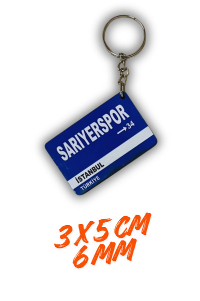 DURUSA سلسلة مفاتيح ريترو من ياريجيسبور مصنوعة من الخشب المضغوط مقاس 3×5 سم م...