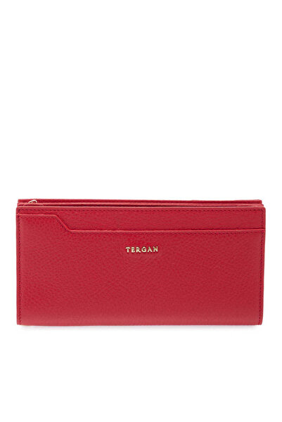 Tergan Red Genuine Leather Women's Wallet - S1Cb00005817-B68