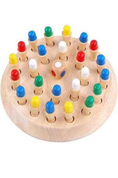 Bukela Wooden Memory Match Game, Parent-Child Toy, for Ages 3+