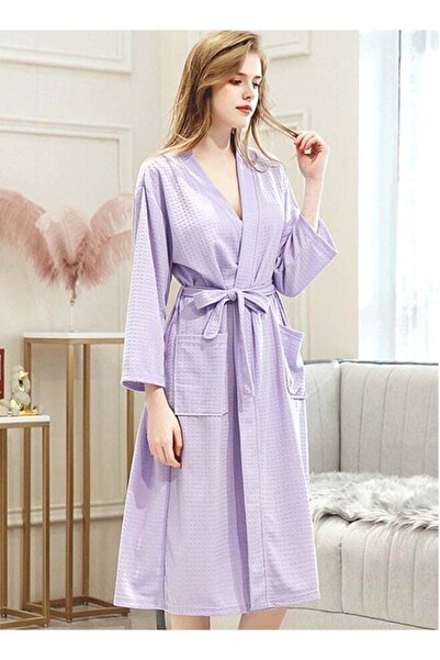 Arabest Couple Kimono Bathrobes, Waffle Weave, Unisex for Spa/Shower