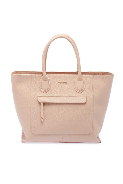 Tergan Pudra Hakiki Deri Kadın El Çantası - S24Y1BC80288-S94