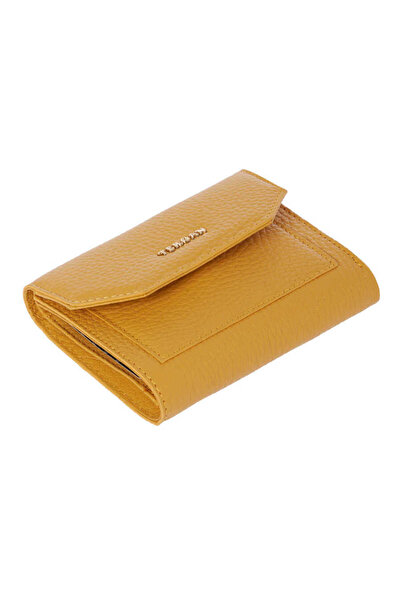 Tergan Yellow Genuine Leather Women's Wallet - S1Cb00005809-H28