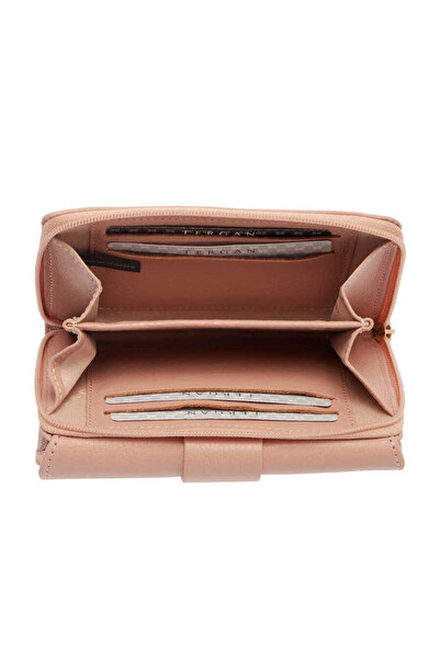 Tergan Powder Genuine Leather Women's Wallet - S1Cb00005813-Z96