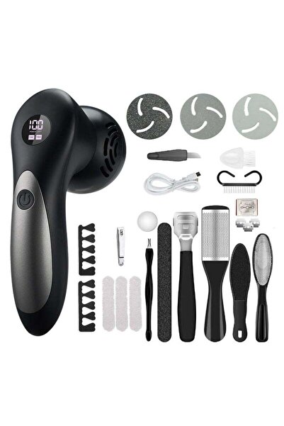 Bukela مبرد قدم إلكتروني، مقاوم للماء، قابل لإعادة الشحن، مع 3 بكرات