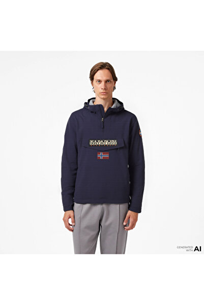 Napapijri Rainforest Wınter 3 Erkek Mavi Ceket