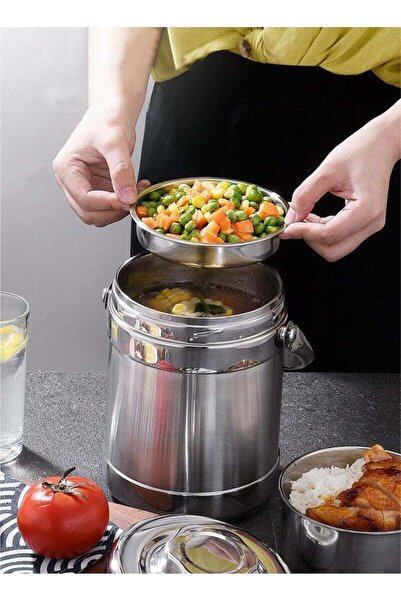 Bukela 2.8L Stainless Steel Insulated Lunch Box, Vacuum Seal