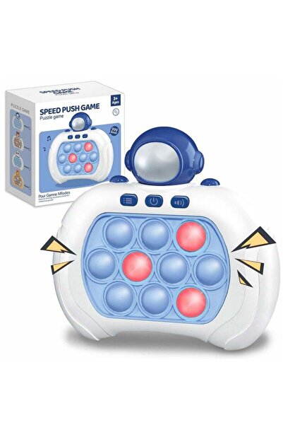 Arabest لعبة فيدجيت سريعة الدفع، لعبة حسية بالفقاعات (رائد فضاء أزرق)