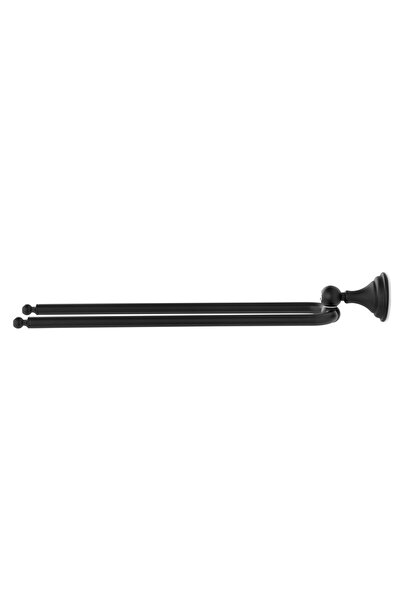 Maison Mex Rotating towel rack, PRECIOUS, L.41 l.8 H.9 cm, black