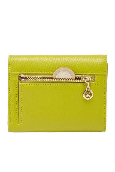 Tergan Green Genuine Leather Women's Wallet - S1Cb00005809-T7A