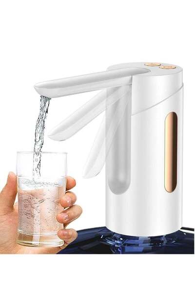 Bukela مضخة توزيع زجاجات المياه الأوتوماتيكية لأباريق سعة 5 جالون، شحن USB