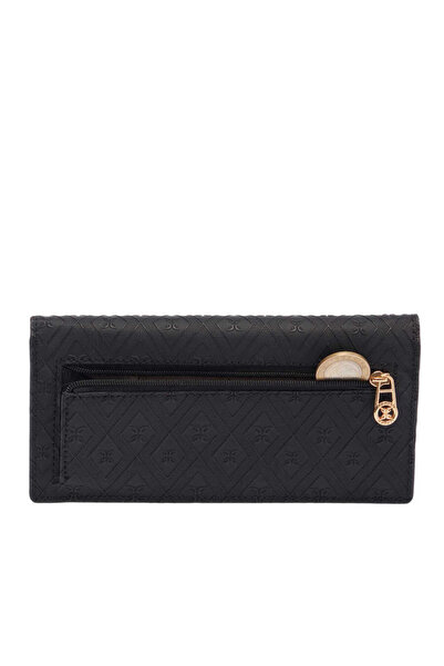 Tergan Black Print Women's Wallet - S1Cb00055817-P1Q