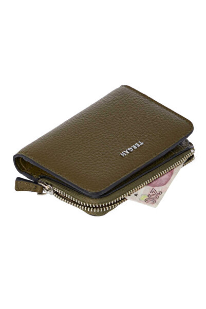 Tergan Green Genuine Leather Women's Wallet - S1Cb00005812-T7N