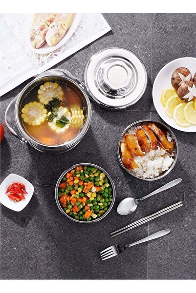 Bukela 2.8L Stainless Steel Insulated Lunch Box, Vacuum Seal