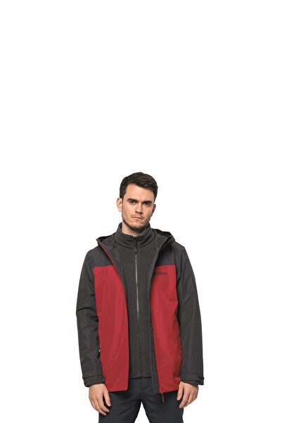 Jack Wolfskin Taubenberg 3in1 Jkt m Men's Jacket Jck1115311-2206 Red-S