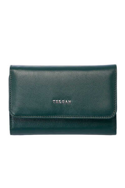 Tergan Green Genuine Leather Women's Wallet - S1Cb00005730-S8H
