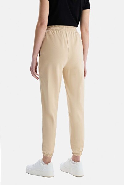 UCLA Jezebel Coffee Color Elasticated Cuffs Sweatpants Embroidered Standard Fit Women's Sweatpants