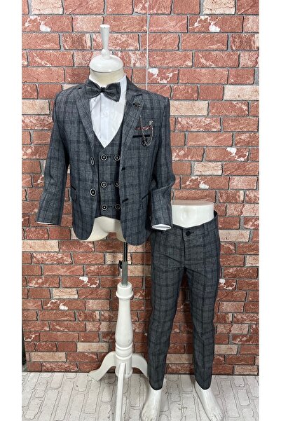 HAYTA Gyerek öltöny szett mellény ing nyuszi füstölt