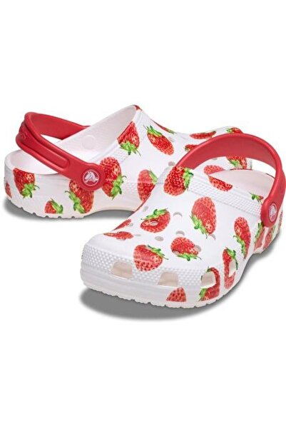 Crocs Classic Fresh Fruits Clog K Children's Slippers Cr211020-100 White-34-35
