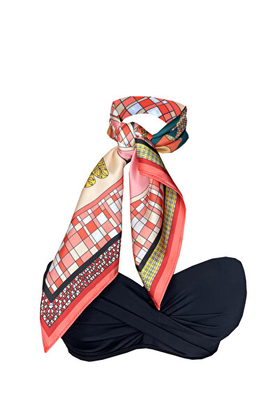 Bolder Scarf Masal Salmon Foulard 70*70 cm