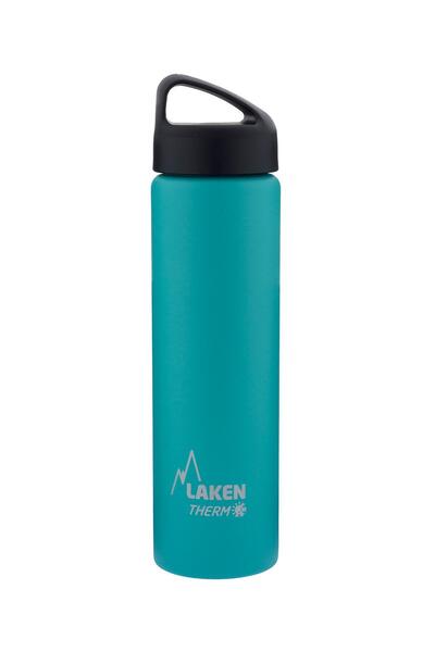 LAKEN زجاجة ترمس كلاسيكية من الفولاذ 18/8 سعة 1 لتر - تركواز LKTA10VT تركواز-1L